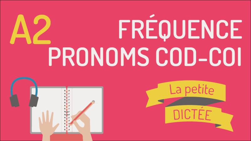 La petite dictée #11 - La fréquence, les pronoms COD COI