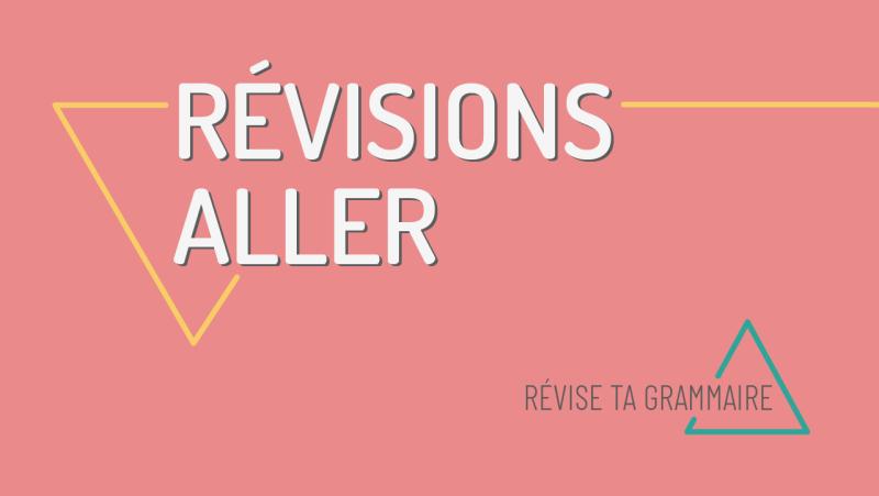 Le verbe aller en français