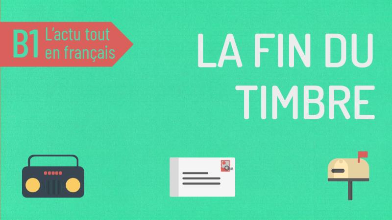 La fin du timbre rouge