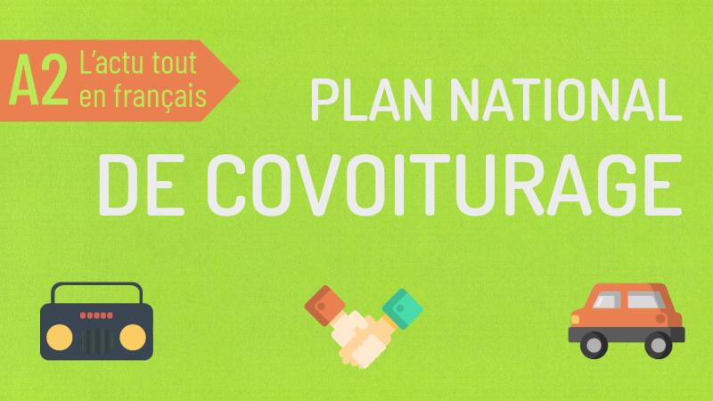 Le plan national de covoiturage