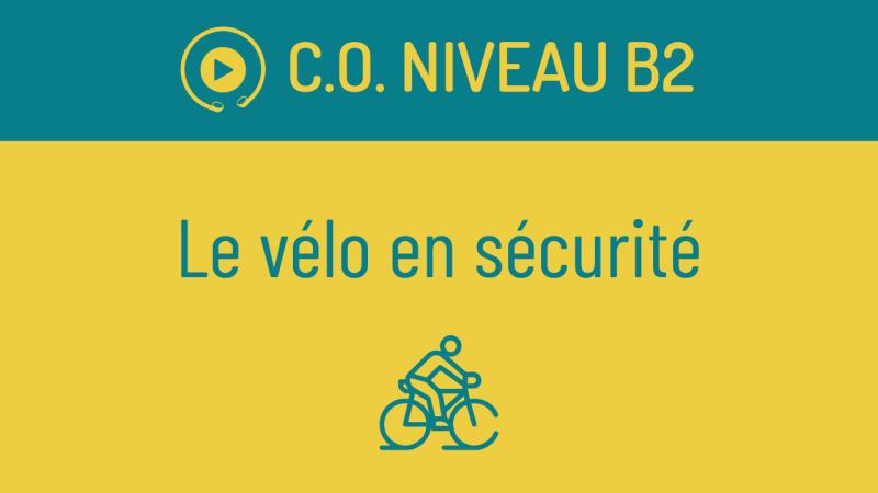 La sécurité à vélo