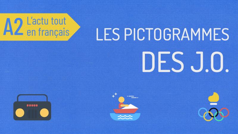 Les pictogrammes des Jeux Olympiques