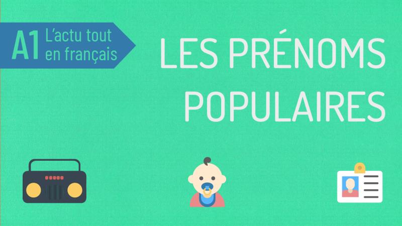 Les prénoms populaires en 2023