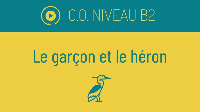 Le garçon et le héron de Miyazaki