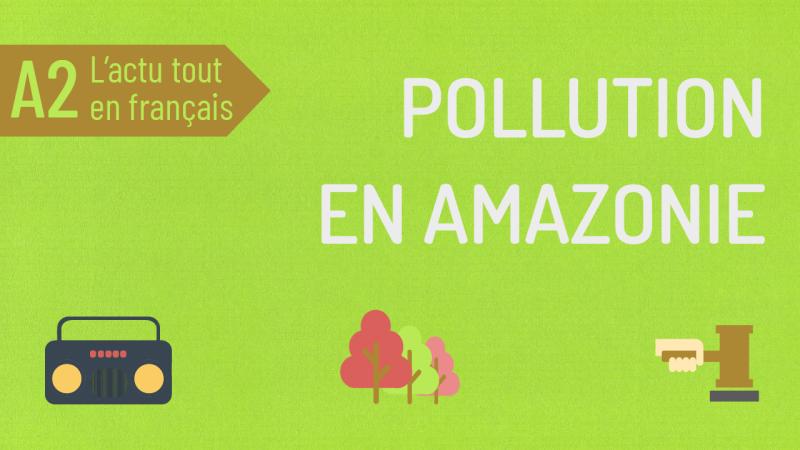 Pollution en Amazonie