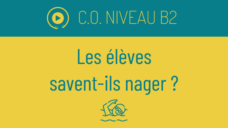 Les élèves français savent-ils nager ?