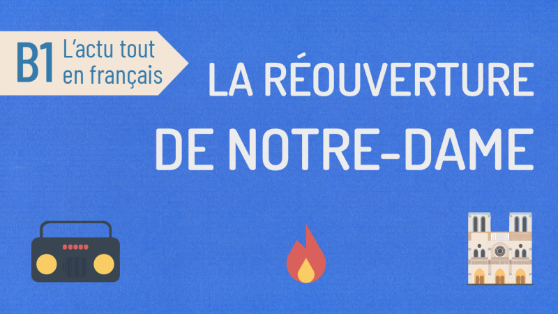 La reconstruction de Notre-Dame