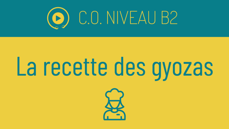 La recette des gyozas