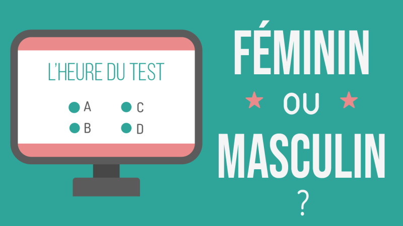 Test : masculin ou féminin ?