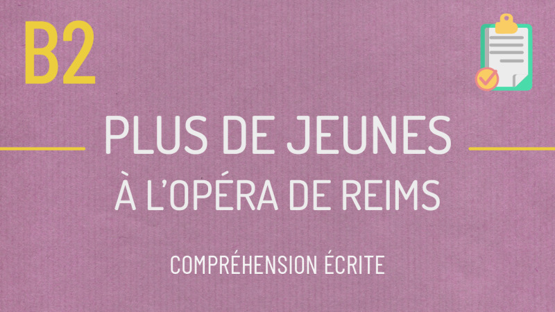 Plus de jeunes à l'opéra ?