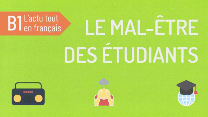 Le mal-être des étudiants